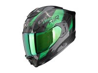 Scorpion EXO-1500 CARBON AIR PLATTED Schwarz-Grün