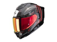Scorpion EXO-1500 CARBON AIR ZITY Schwarz-Rot