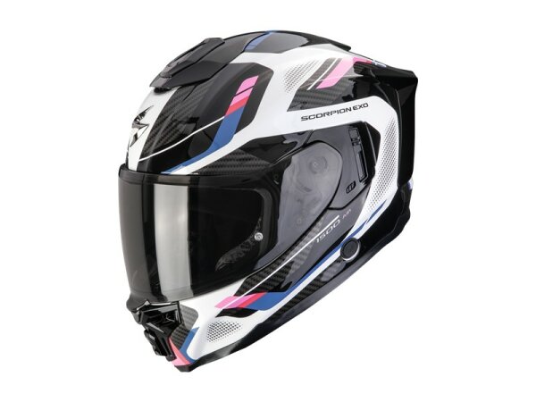 Scorpion EXO-1500 AIR SLEEK Weiss-Schwarz-Rosa