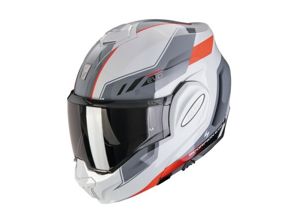 Scorpion EXO-TECH EVO SOCIUS Grau-Rot