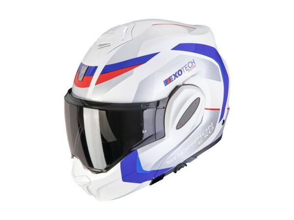 Scorpion EXO-TECH EVO PRO ACUTI Weiss-Blau-Rot