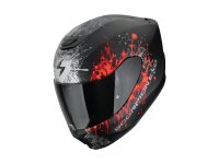 Scorpion EXO-391 WOLF Mattschwarz-Silber-Rot