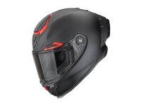 Scorpion EXO-RACE AIR CARBON SOLID Schwarz-Rot Matt