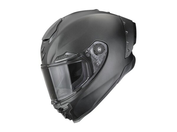 Scorpion EXO-RACE AIR CARBON SOLID Schwarz Perle Matt