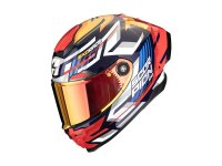 Scorpion EXO-RACE AIR CARBON KOBRA Blau-Gelb-Rot