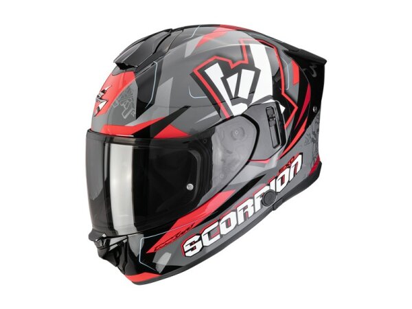 Scorpion EXO-530 AIR ROK Grau-Schwarz-Rot