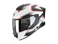 Scorpion EXO-530 AIR CLIP Weiss Matt-Schwarz-Rot