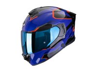 Scorpion EXO-530 AIR CLIP Blau-Schwarz-Rot