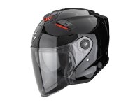Scorpion EXO-GT JET CARBON SOLID Schwarz Metallic