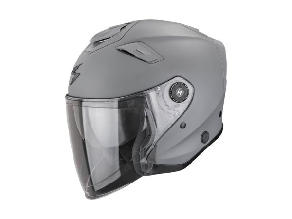 Scorpion EXO-GT JET CARBON SOLID Zementgrau Matt