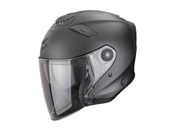 Scorpion EXO-GT JET CARBON SOLID Schwarz Perlmutt Matt