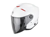 Scorpion EXO-GT JET CARBON SOLID Weiß Perlmutt