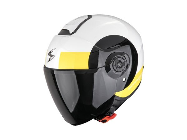 Scorpion EXO-CITY II SHEER Weiss-Schwarz-Gelb