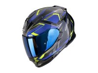 Scorpion EXO-491 ZUMO Schwarz-Blau-Neongelb