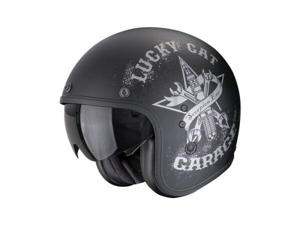 Scorpion BELFAST EVO HANGAR Matt-Schwarz-Silber