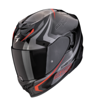Scorpion EXO-520 EVO AIR Terra Schwarz-Silber-Rot