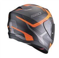Scorpion EXO-520 EVO AIR Elan matt black-orange