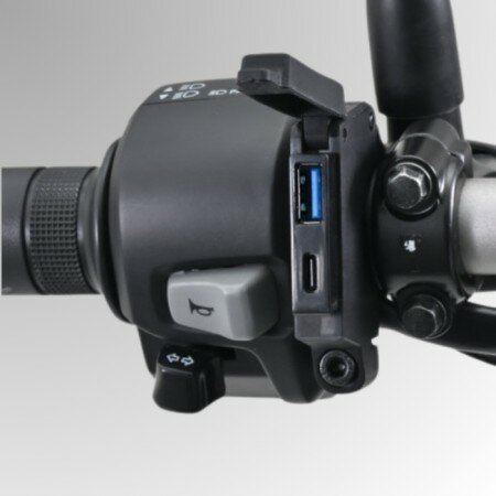 USB-A+C-Steckdose | Slim | 2-fach | 12V DC | 60W