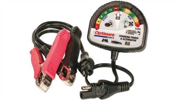 Optimate Test BATTERIETESTER OPTIMATE BATTERIE + LICHTMASCHINE