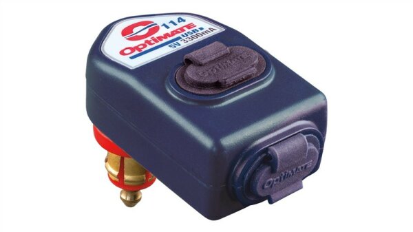O-114 USB LADEGERAET OPTIMATE M. DIN WINKELSTECKER
