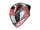 Scorpion EXO-R1 EVO II AIR VITAL Grau-Weiss-Rot