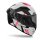 Airoh Helm Connor Omega matt-grau/schwarz-rot