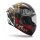 Airoh Helm Connor Samurai matt-schwarz/weiß-rot-bronze