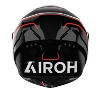 Airoh Helm Connor Masker schwarz/grau-rot