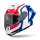 Airoh Helm GP 800 Competition weiß/blau-rot