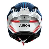 Airoh Helm GP 800 Hurricane weiß/schwarz-blau-rot
