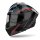 Airoh Helm Matryx Wide schwarz/grau-rot