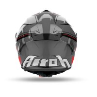 Airoh Helm Spark 2 Dart grau/schwarz-rot
