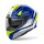 Airoh Helm Spark 2 Chrono weiß/blau-fluo-gelb