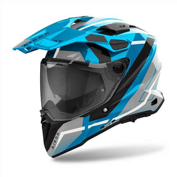Airoh Helm Commander 2 Mavick blau/grau-weiß