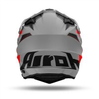 Airoh Helm Commander 2 Reveal matt-grau/schwarz-rot