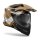 Airoh Helm Commander 2 Reveal matt-sand/schwarz-weiß