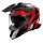 Airoh Helm Commander 2 Skip schwarz/weiß-rot