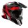 Airoh Helm Commander 2 Skip schwarz/weiß-rot