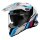 Airoh Helm Commander 2 Skip weiß/schwarz-blau-rot