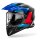 Airoh Helm Bandit Tune schwarz/blau-rot