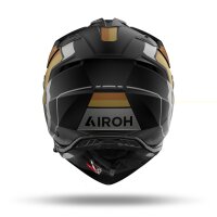 Airoh Helm Bandit Horn matt-schwarz/grau-gold