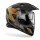 Airoh Helm Bandit Horn matt-schwarz/grau-gold
