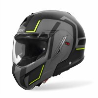 Airoh Helm Mathisse II Genius matt-schwarz/grau-fluo-gelb