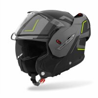 Airoh Helm Mathisse II Genius matt-schwarz/grau-fluo-gelb