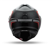Airoh Helm Mathisse II Magnet matt-schwarz/grau-rot