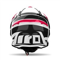 Airoh Helm Aviator Ace 2 Engine weiß/schwarz-rot