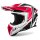 Airoh Helm Aviator Ace 2 Engine weiß/schwarz-rot