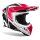 Airoh Helm Aviator Ace 2 Engine weiß/schwarz-rot