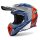 Airoh Helm Aviator Ace 2 Engine blau/grau-orange