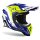 Airoh Helm Aviator Ace 2 Ground weiß/blau-fluo-gelb